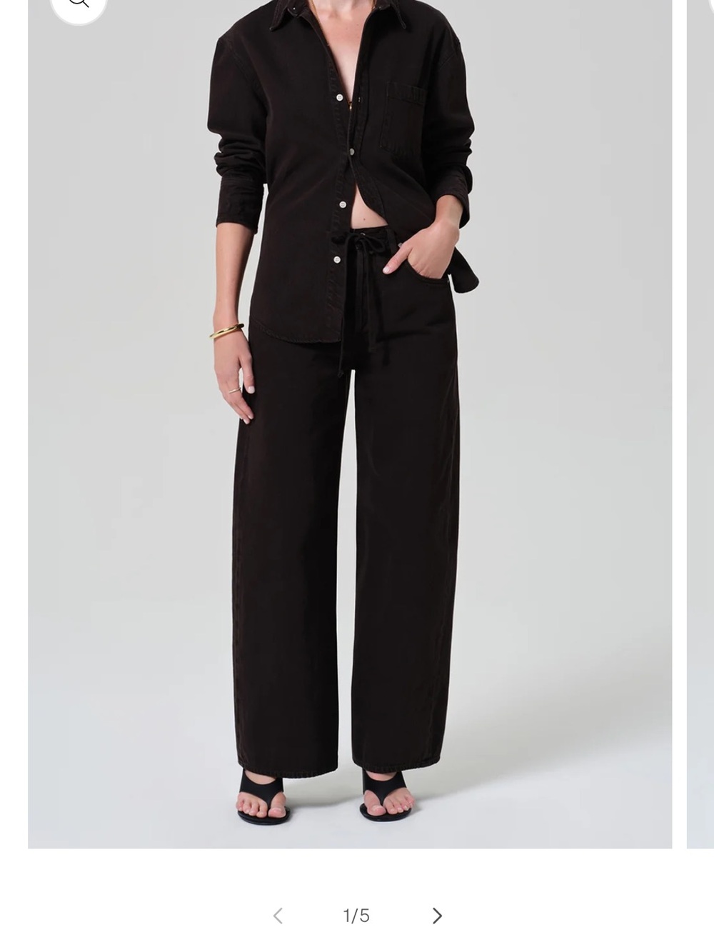 Citizens of Humanity Brynn trouser Jean in Carob